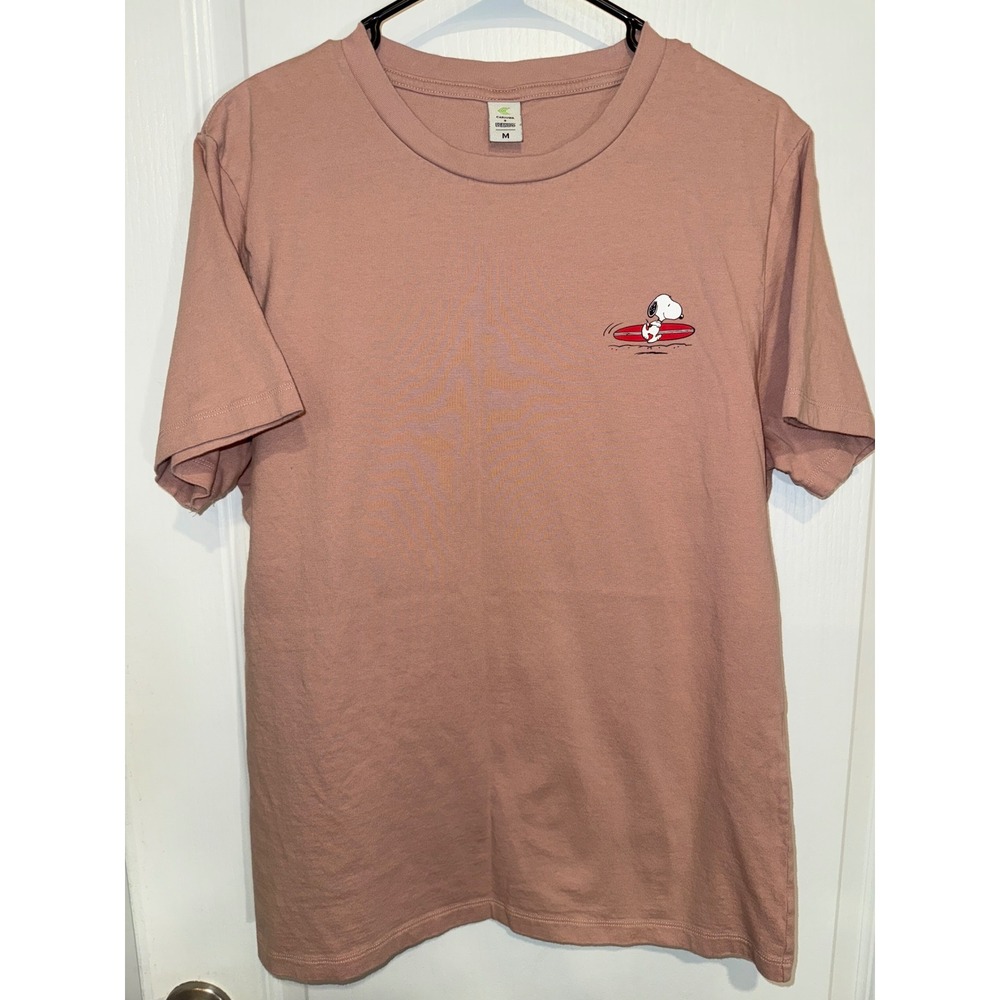 Cariuma x Peanuts Snoopy Surfing Graphic T Shirt Mens Very Rare like New
